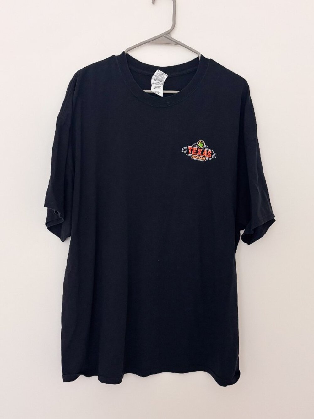 Texas Roadhouse Employee Tshirt 2XL I Love Our Troops Graphic Tee Black